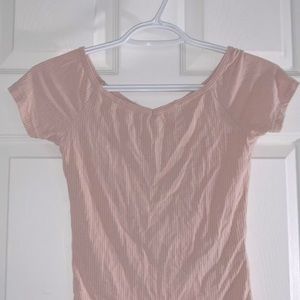 Baby pink tee